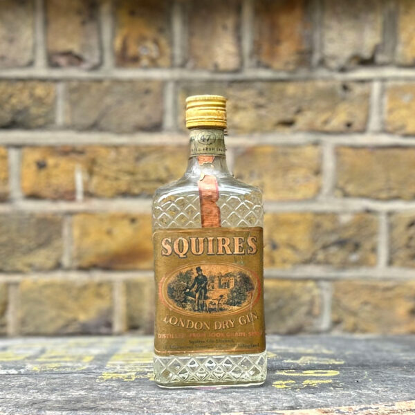 Squires London-Dry-Gin-1960-70s-75CL